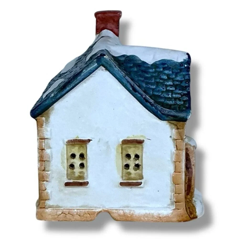 Village Grist Mill Holiday Dickens of London Christmas Porcelain House Vintage